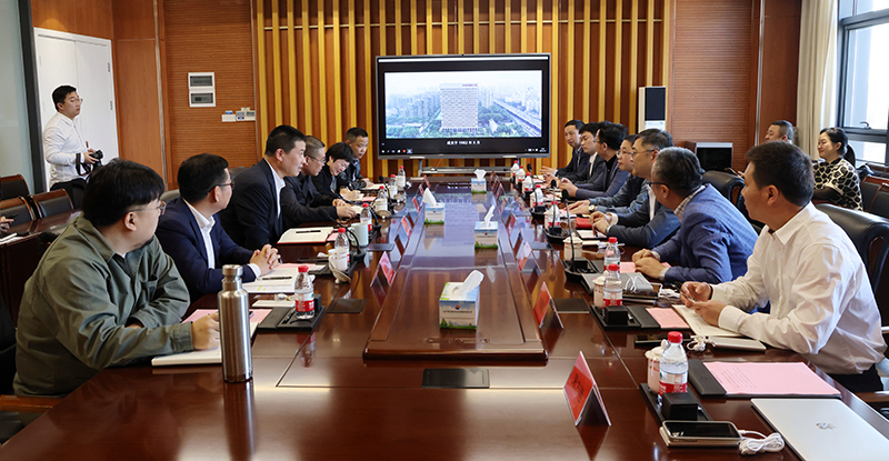 冶金物資赴臺(tái)州城投集團(tuán)交流對(duì)接